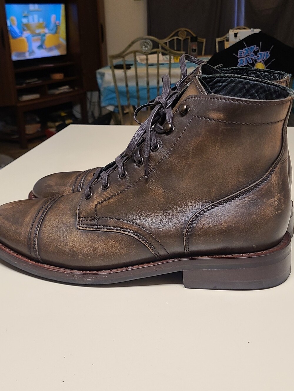 Thursday Boot Company Captain leather lace up casual boots size 11 1/2 - Picture 6 of 11